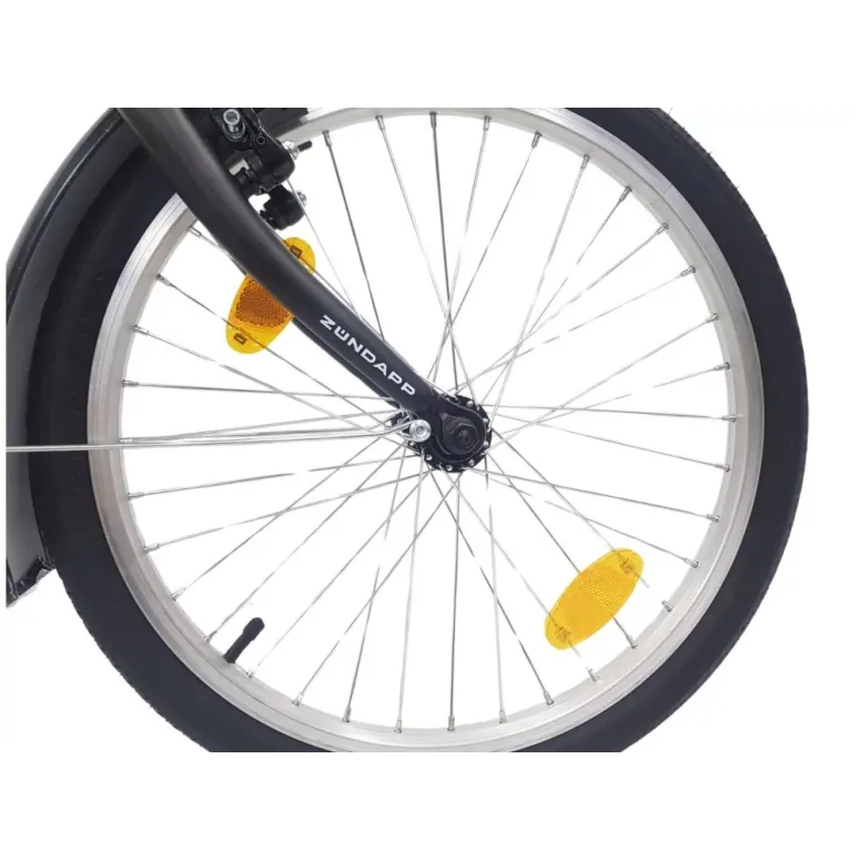 Rower Składany Miejski 20 Bagażnik V-brake Akcesoria Stalowy Damski Męski