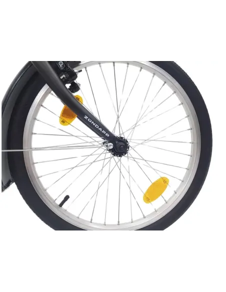 Rower Składany Miejski 20 Bagażnik V-brake Akcesoria Stalowy Damski Męski