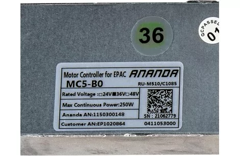 Sterownik Silnika Koła Ananda MC5-B0 Kontroler Roweru Elektrycznego