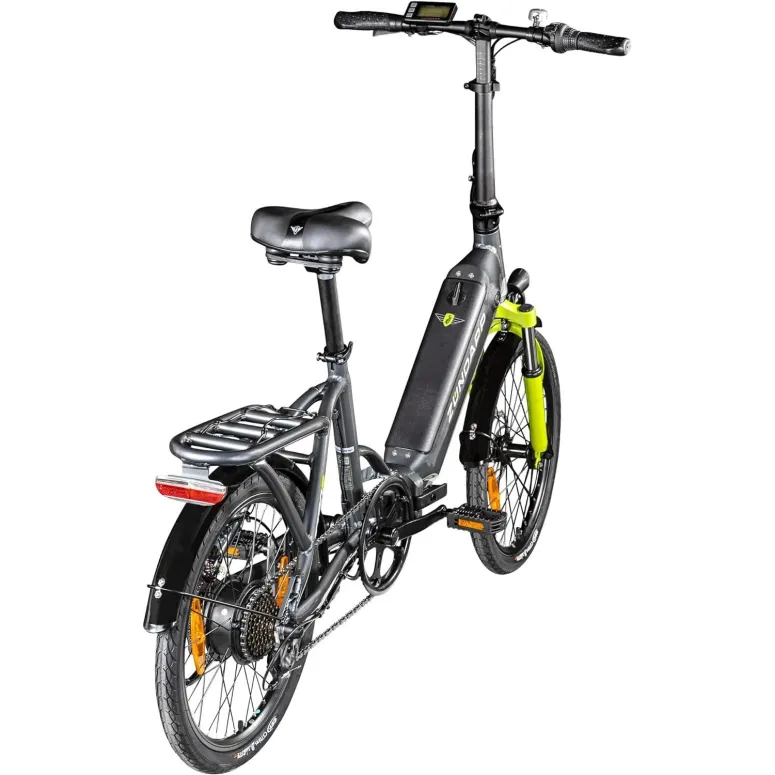 Elektryczny Rower Składany 20 Damski Męski Miejski ALU Składak Tarcze Bagaż