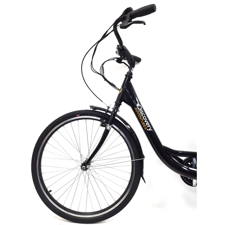 Elektryczny Rower Miejski 26 Męski Damski Wspomaganie Bagażnik Oświetlenie