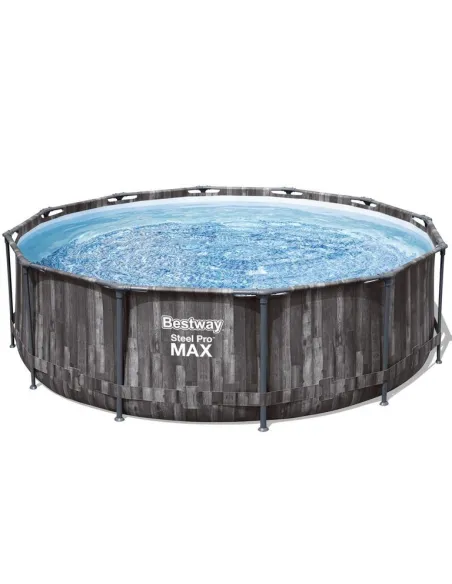 Basen Ogrodowy Stelażowy Rodzinny Bestway Steel Pro Max 5614X 366x100 cm