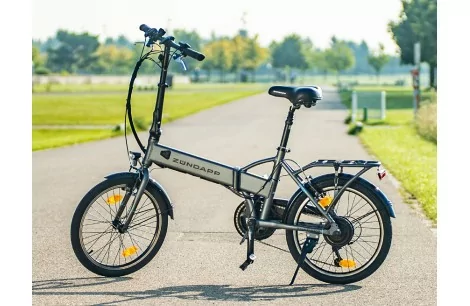 Elektryczny Rower Miejski 20 ALU Składak Męski Damski E-bike Zasięg 60km