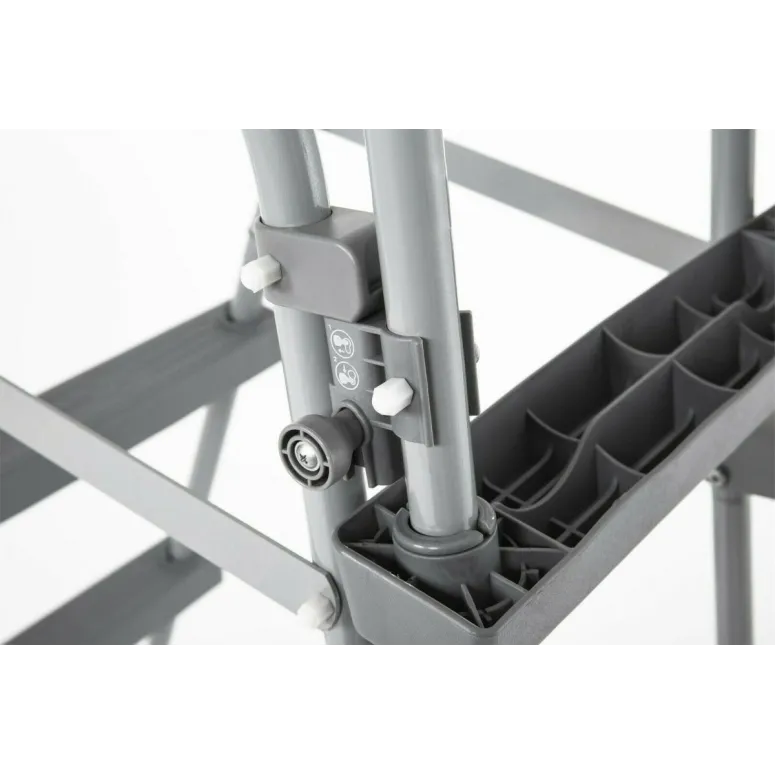 Dwustronna Drabinka do Basenu o wysokości 107 cm 3 Stopnie Bestway 58330