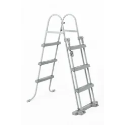 Dwustronna Drabinka do Basenu o wysokości 107 cm 3 Stopnie Bestway 58330