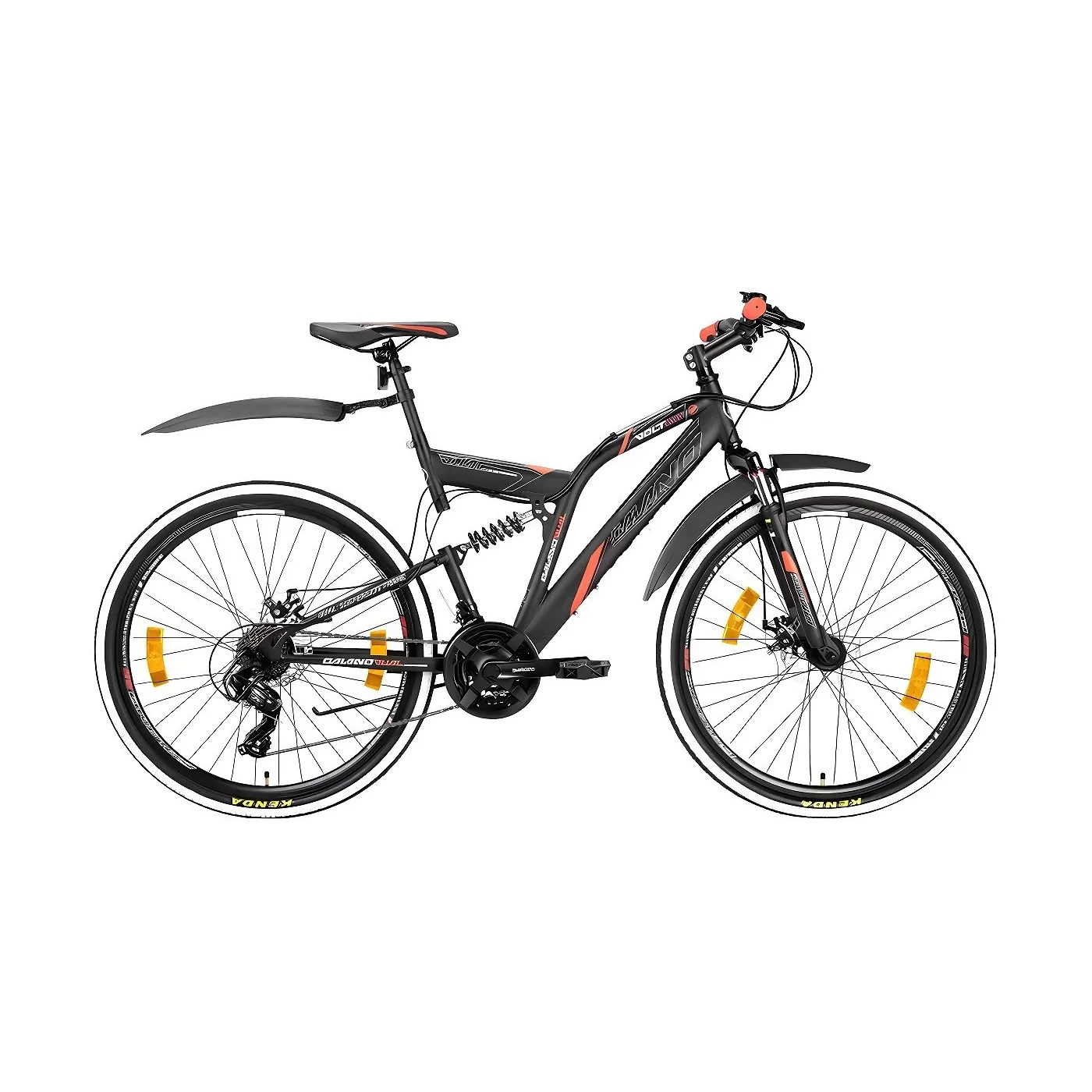 Rower Górski Uniwersalny 26 Młodzieżowy 21 Biegów Cyngle Tarcze Dzwonek