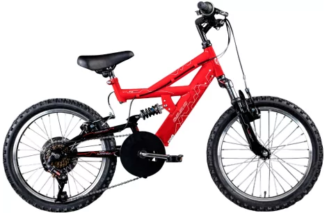 Rower Górski Dziecięcy 18 MTB 6 bieg Dzwonek Góral Stalowy Dla Chłopca