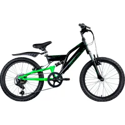 Rower Górski Dziecięcy 20 Chłopięcy 6 Biegów Dzwonek Błotnik Odblaski Stal