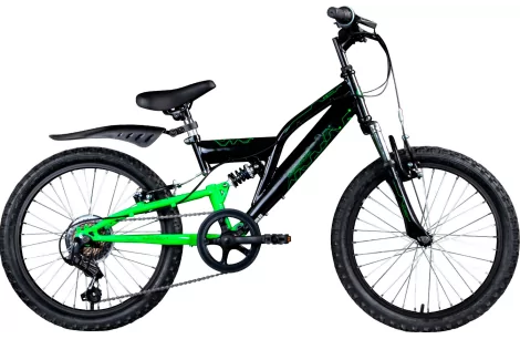 Rower Górski Dziecięcy 20 Chłopięcy 6 Biegów Dzwonek Błotnik Odblaski Stal