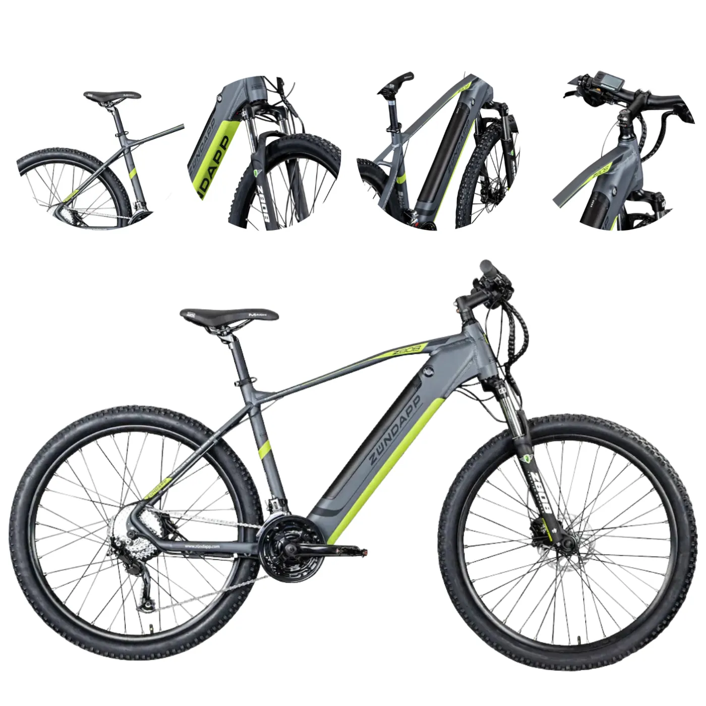 Elektryczny Rower Górski 27,5 MTB Wspomaganie Męski Damski Hydraulika ALU