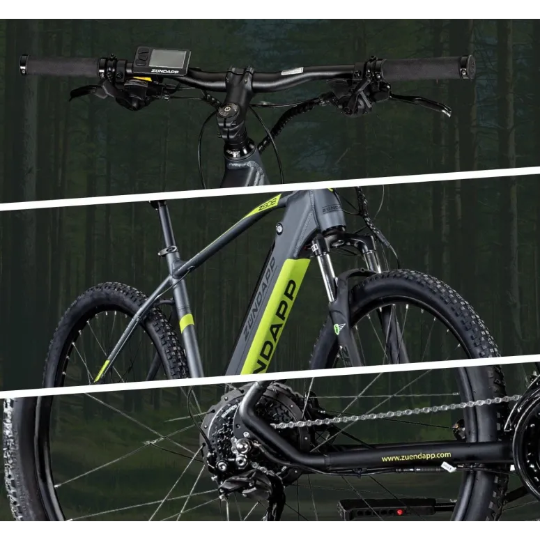 Elektryczny Rower Górski 27,5 MTB Wspomaganie Męski Damski Hydraulika ALU