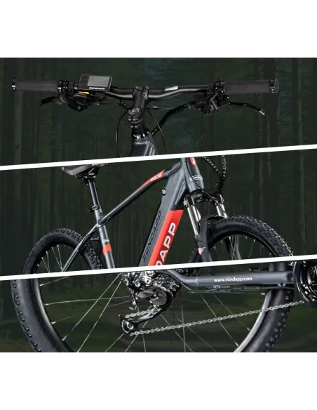 Rower Elektryczny Górski 27,5 Hydraulika Góral 14Ah Aluminium Wspomaganie