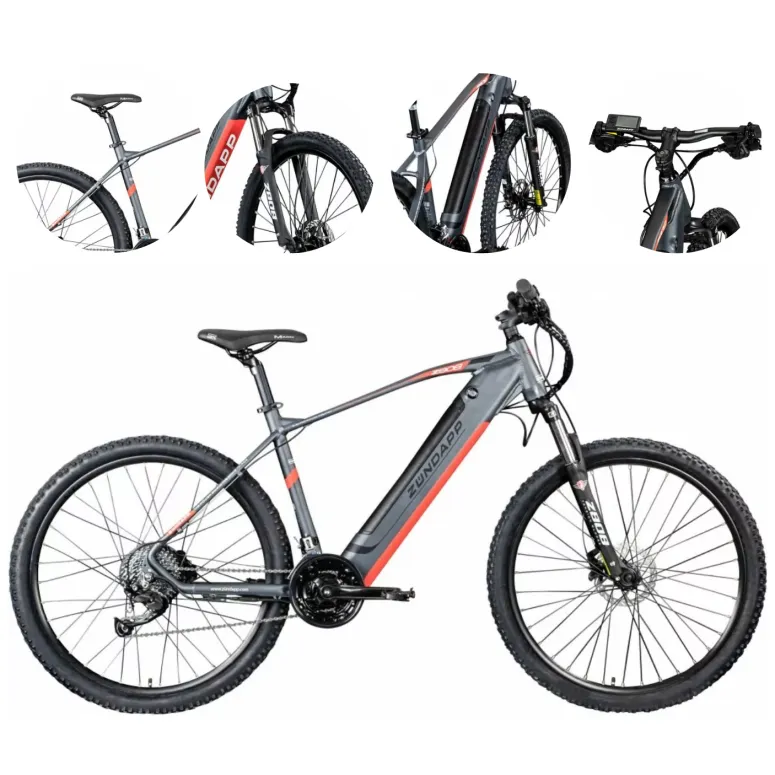 Rower Elektryczny Górski 27,5 Hydraulika Góral 14Ah Aluminium Wspomaganie
