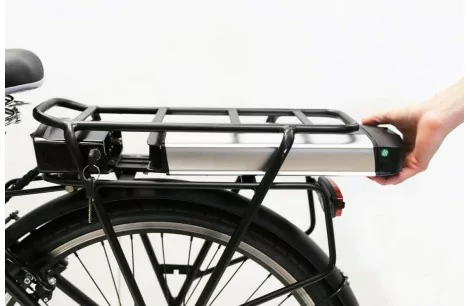 Elektryczny Rower Miejski 26 Męski Damski Wspomaganie 3 Tryby 250 W Światła