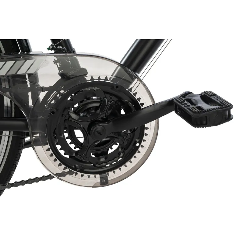 Rower trekkingowy Męski 28 ALU Bagażnik Dzwonek Turystyczny Światła Stopka