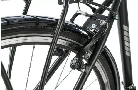 Rower trekkingowy Męski 28 ALU Bagażnik Dzwonek Turystyczny Światła Stopka