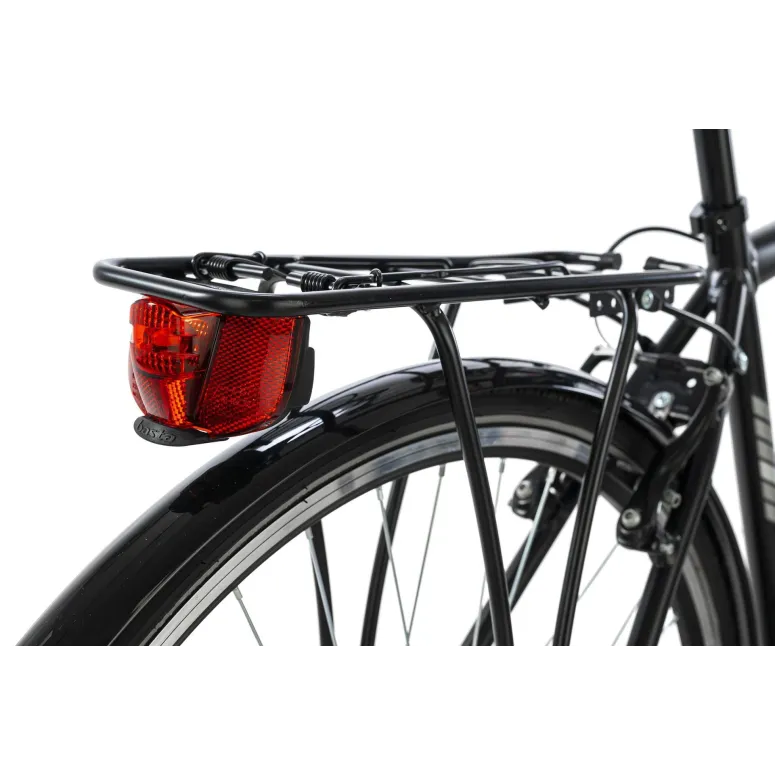 Rower trekkingowy Męski 28 ALU Bagażnik Dzwonek Turystyczny Światła Stopka