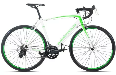 Rower Szosowy Męski Damski 28 Aluminiowy Dzwonek Dźwignie Kolarzówka Wyścig