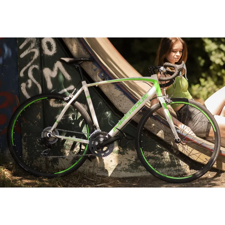 Rower Szosowy Męski Damski 28 Aluminiowy Dzwonek Dźwignie Kolarzówka Wyścig