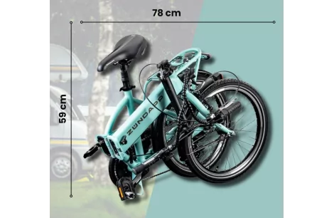 Elektryczny Rower Miejski 20 Składany ALU 250 W Składak Stopka Damski Męski