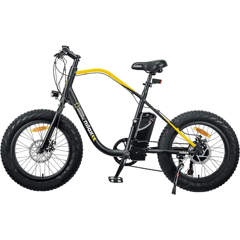 Elektryczny Rower Górski 20 Męski Damski MTB Wspomaganie Tarcze ALU Stopka