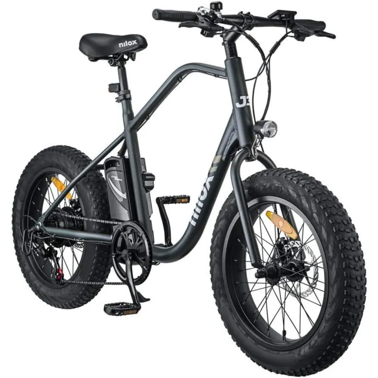 Elektryczny Rower Górski 20 Fatbike Męski Damski Tarcze ALU Światła Stopka