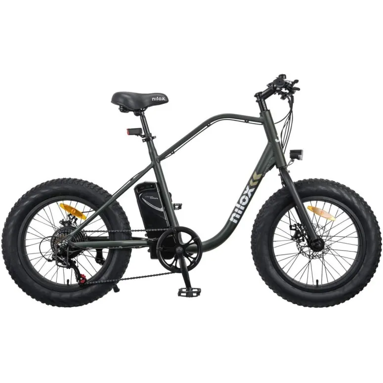 Elektryczny Rower Górski 20 Fatbike Męski Damski Tarcze ALU Światła Stopka