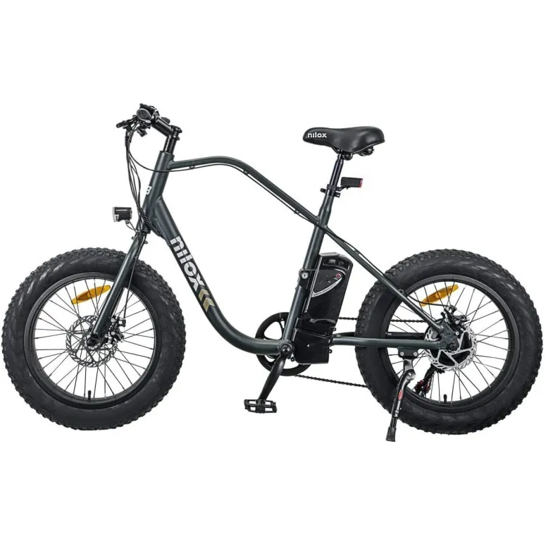 Elektryczny Rower Górski 20 Fatbike Męski Damski Tarcze ALU Światła Stopka