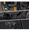Elektryczny Rower Miejski 20 Składany Aluminiowy 250W Revo Składak Dzwonek