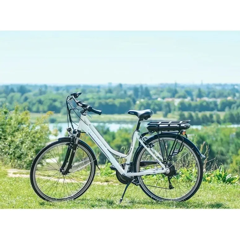 Elektryczny Rower Trekkingowy 28 ALU 13Ah 5 Trybów 250W Bagażnik Światła