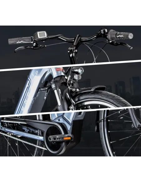 Elektryczny Rower 28 Nexus 7 Bosch ALU 11Ah 250W Błotniki Bagażnik Światła