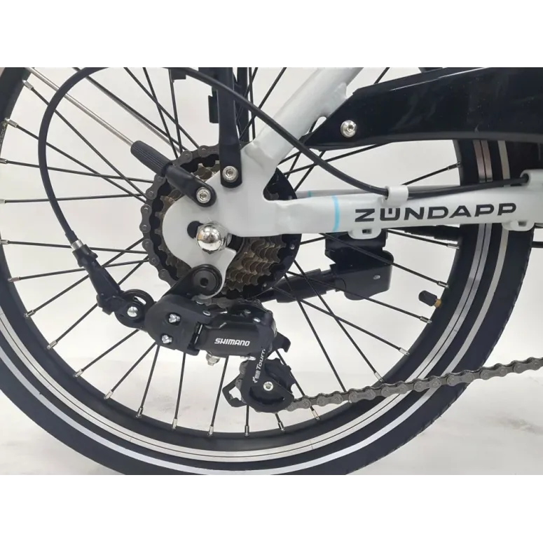 Elektryczny Rower Miejski 20 Składany ALU 250 W Składak Stopka Damski Męski