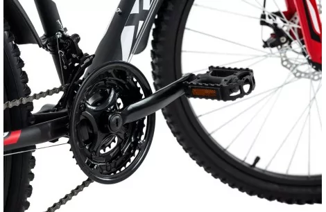 Rower Górski Męski 26 Młodzieżowy MTB Tarcze Góral Dzwonek Światła Hardtail