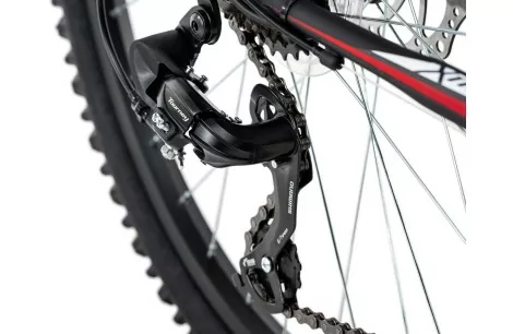 Rower Górski Męski 26 Młodzieżowy MTB Tarcze Góral Dzwonek Światła Hardtail