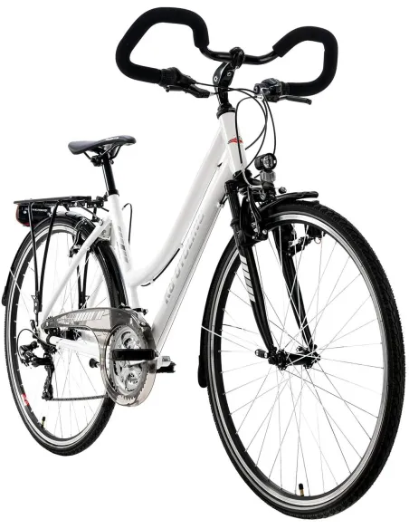Rower Trekkingowy Damski 28 Turystyczny ALU Światła Wycieczkowy Bagażnik