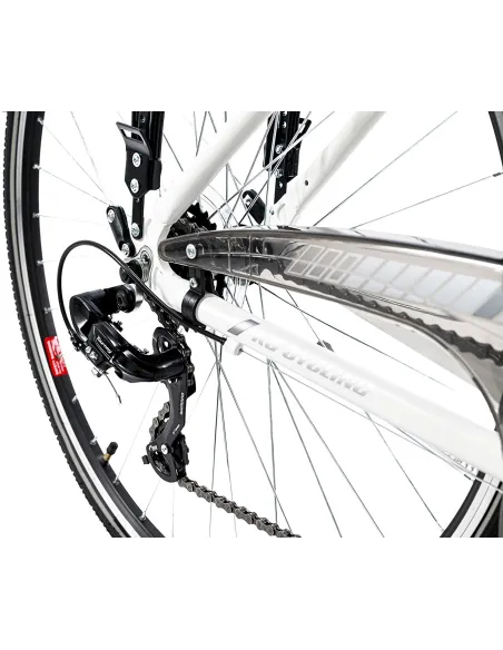 Rower Trekkingowy Damski 28 Turystyczny ALU Światła Wycieczkowy Bagażnik