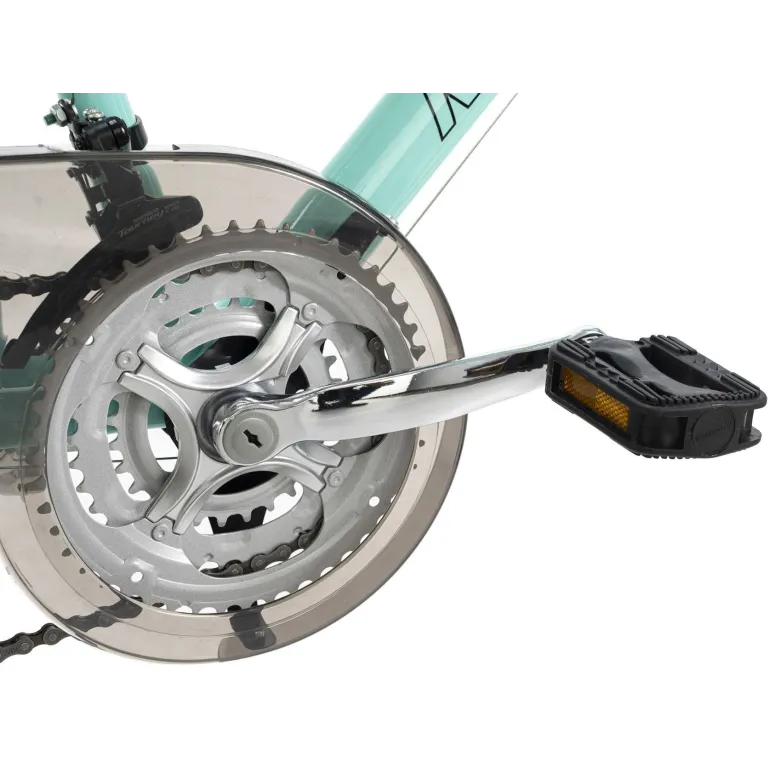 Rower Trekkingowy Damski 28 Błotniki Oświetlenie Bagażnik Turystyczny Stal