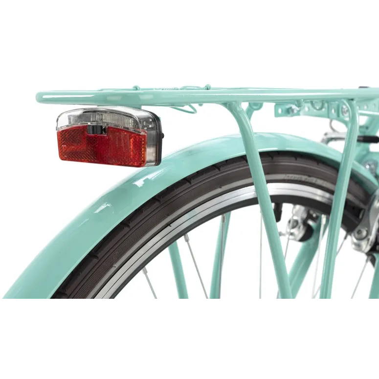 Rower Trekkingowy Damski 28 Błotniki Oświetlenie Bagażnik Turystyczny Stal
