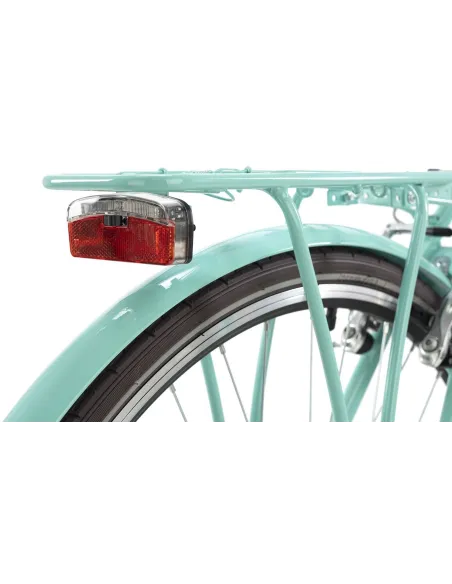 Rower Trekkingowy Damski 28 Błotniki Oświetlenie Bagażnik Turystyczny Stal