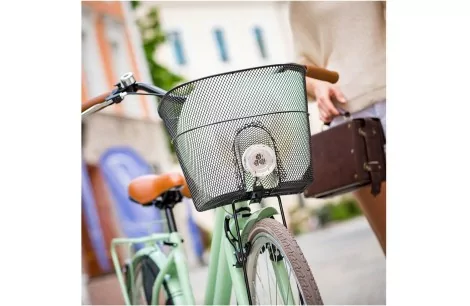 Rower Miejski Damski 28 Światła Dzwonek Bagażnik Stopka Koszyk Damka Retro