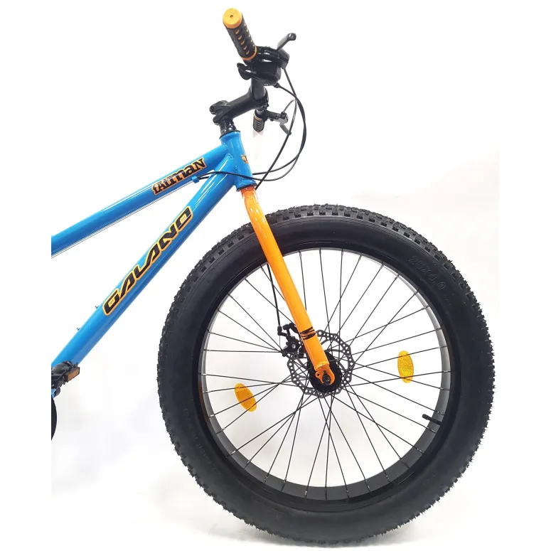 Rower Fatbike Młodzieżowy 26 Męski Damski Szerokie Opony Tarcze Cyngle MTB