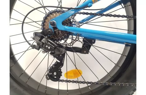 Rower Fatbike Młodzieżowy 26 Męski Damski Szerokie Opony Tarcze Cyngle MTB