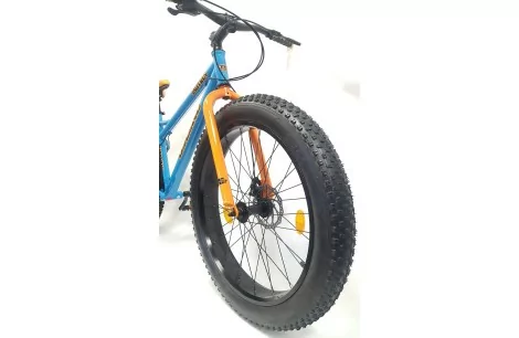 Rower Fatbike Młodzieżowy 26 Męski Damski Szerokie Opony Tarcze Cyngle MTB