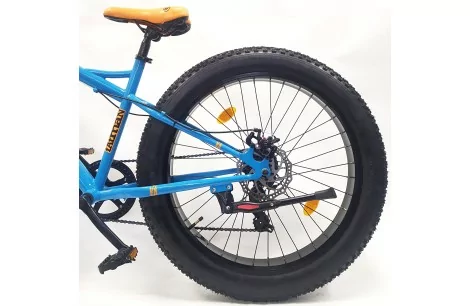 Rower Fatbike Młodzieżowy 26 Męski Damski Szerokie Opony Tarcze Cyngle MTB
