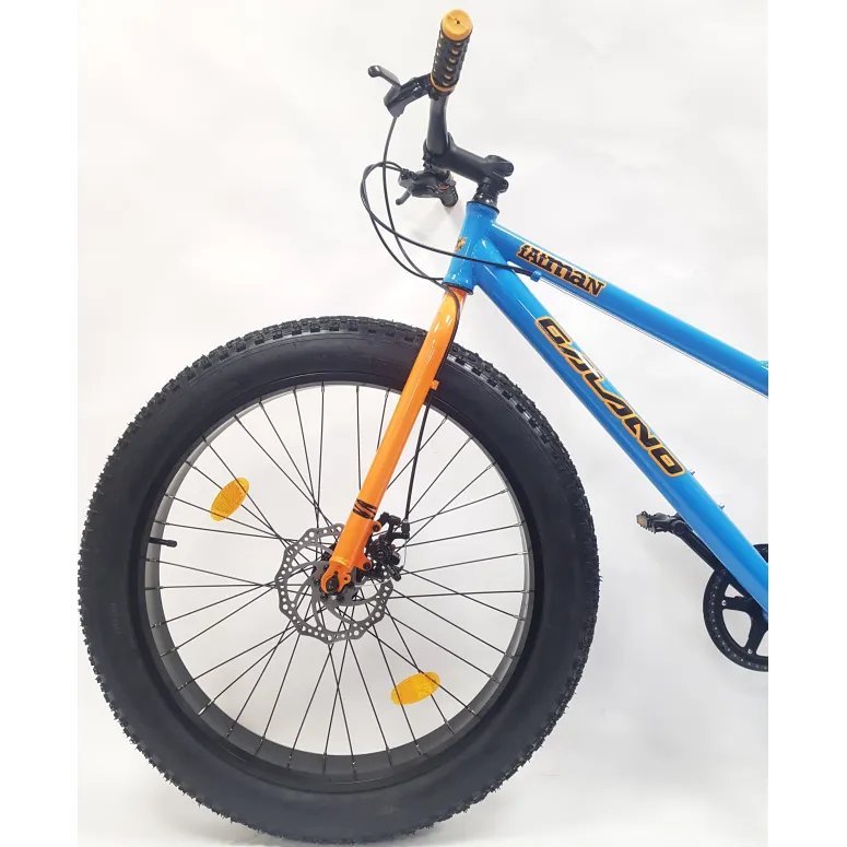 Rower Fatbike Młodzieżowy 26 Męski Damski Szerokie Opony Tarcze Cyngle MTB