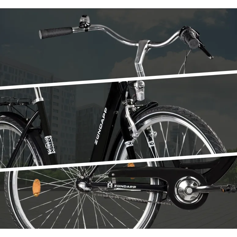 Rower Miejski Damski 28 Damka Retro Bagaż Shimano Nexus 3 Rama 20 Torpedo