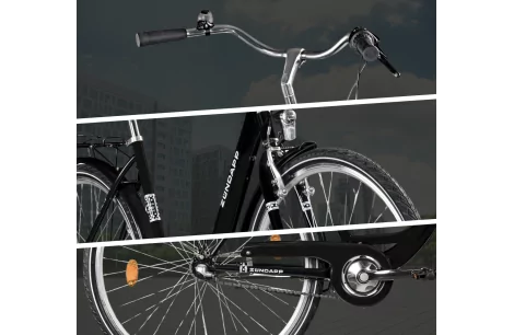 Rower Miejski Damski 28 Damka Retro Bagaż Shimano Nexus 3 Rama 20 Torpedo