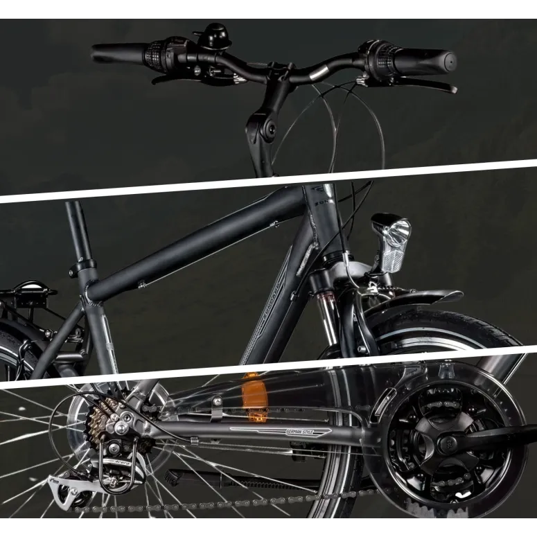 Rower Trekkingowy Męski 28 ALU Revo Błotniki Bagażnik Światła Turystyczny