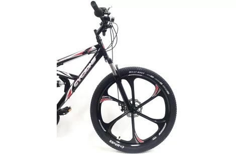 Rower Górski Męski Damski 26 Młodzieżowy MTB Tarcze Stopka Światła Dzwonek