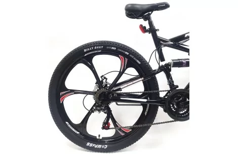 Rower Górski Męski Damski 26 Młodzieżowy MTB Tarcze Stopka Światła Dzwonek